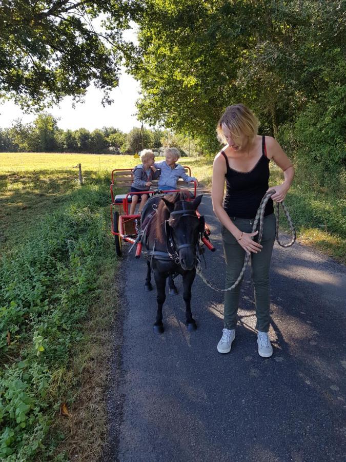 Gite Equestre Domaine Des Crins - Monpazier Capdrot Eksteriør bilde